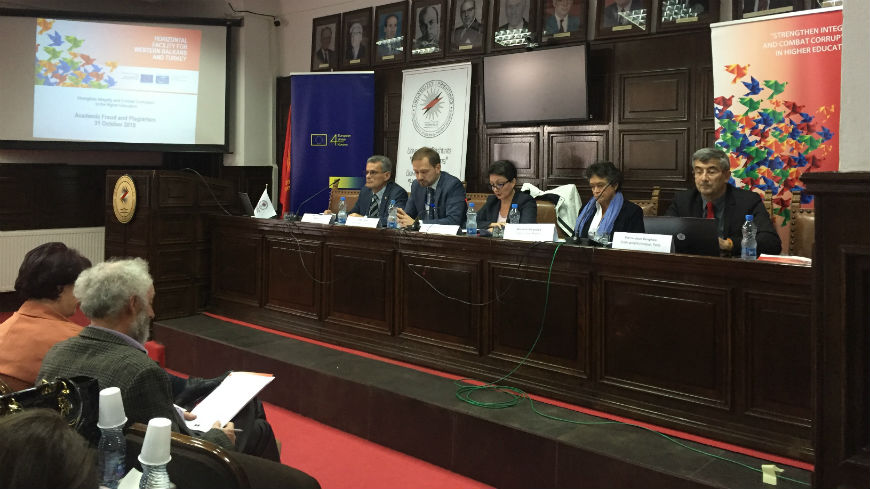 Academic fraud and plagiarism discussed at the University of Pristina